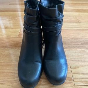Black Heeled Boots
